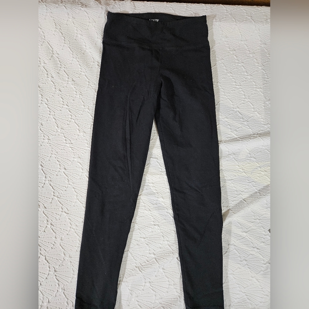 J. Crew Black High-Rise Stretch Leggings Size Small